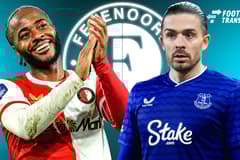 Jack Grealish, Raheem Sterling, Feyenoord