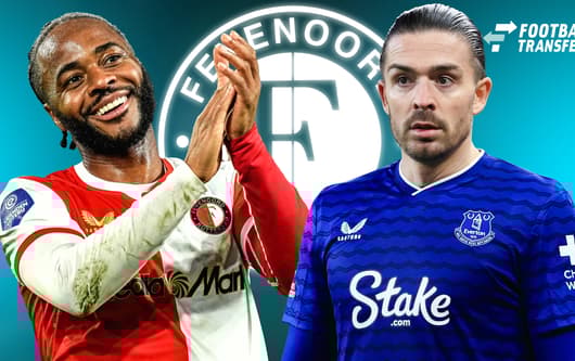 Jack Grealish, Raheem Sterling, Feyenoord