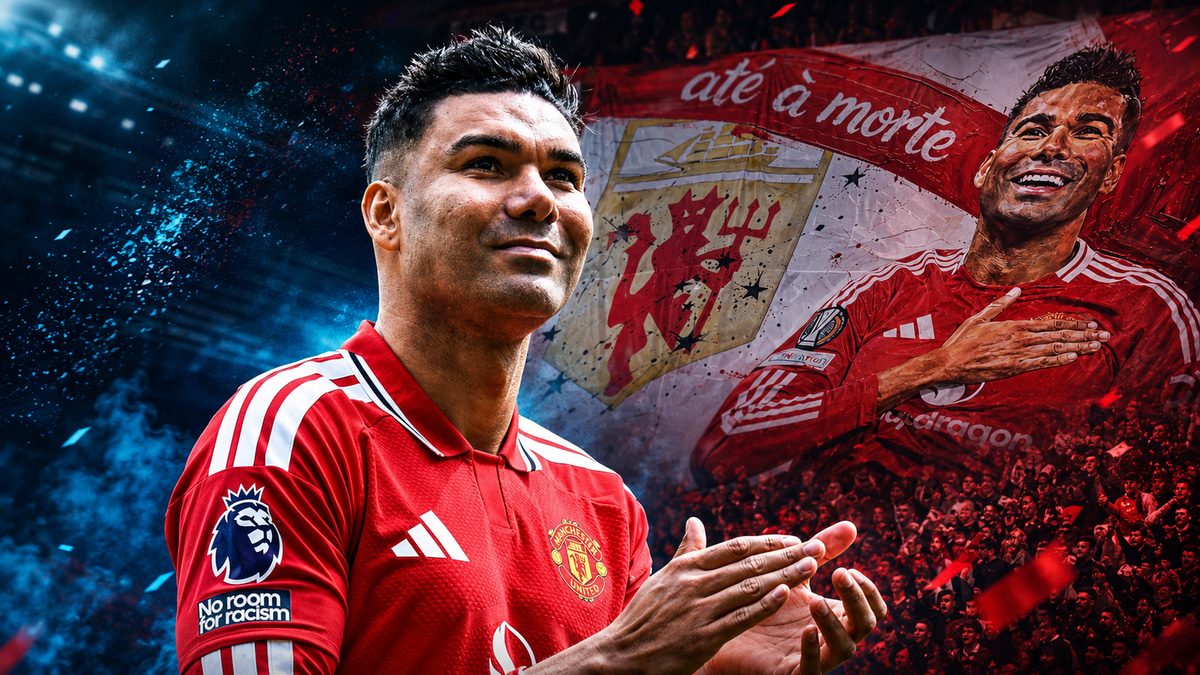 Casemiro says goodbye to Man Utd on his final match at Old Trafford, 2025/26