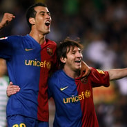 Sergio Busquets, Lionel Messi