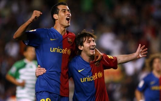 Sergio Busquets, Lionel Messi