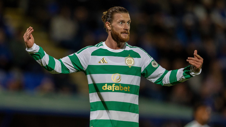 Kasper Hogh has struggled for form at Celtic.
