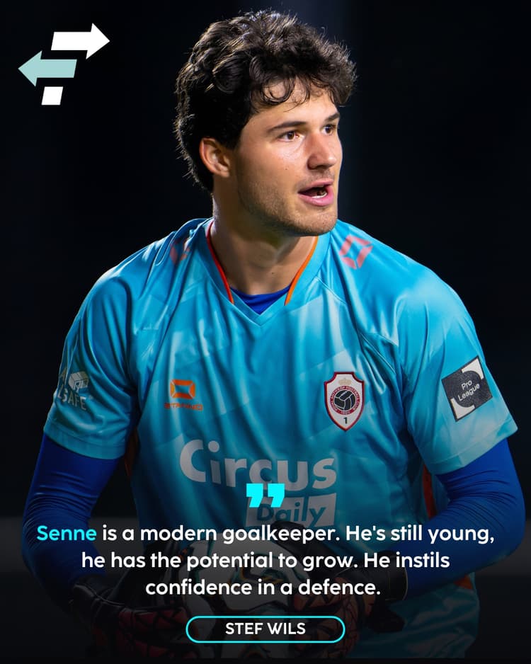 Lammen's mental strength has been praised by Antwerp's coach