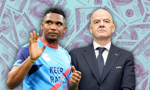 Samuel eto'o, Gianni Infantino