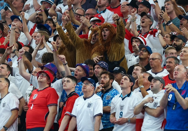 England fans, World Cup