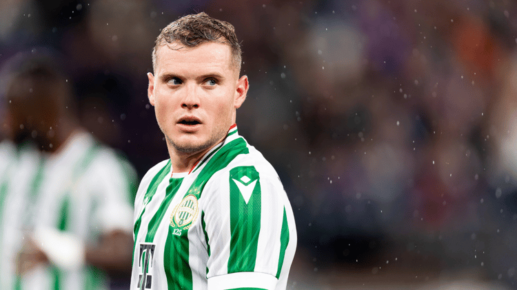 Philippe Rommens speelde afgelopen seizoen 31 wedstrijden voor Ferencvaros.