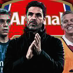 Leandro Trossard, Mikel Arteta, Oleksandr Zinchenko, Arsenal
