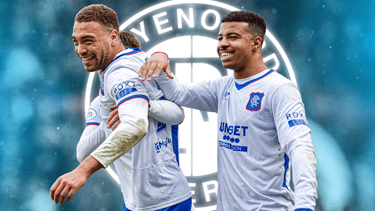 Cyriel Dessers, Hamza Igamane, Feyenoord, Rangers FC