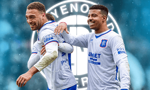 Cyriel Dessers, Hamza Igamane, Feyenoord, Rangers FC