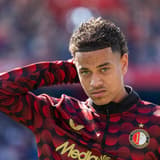 ROTTERDAM, 25-04-2026, Stadium de Kuip ,season 2025 2026 , Dutch Eredivisie football . Match between Feyenoord - FC Groningen , Feyenoord player Ilai Grootfaam Feyenoord - Groningen  x203282085x Copyright: