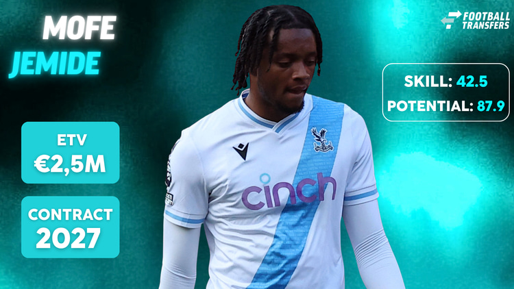 Mofe Jemide bij Crystal Palace