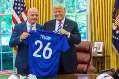 Donald Trump, Gianni Infantino