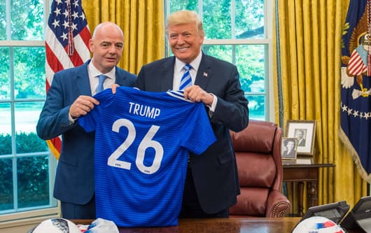 Donald Trump, Gianni Infantino
