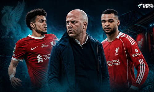 Arne Slot, Cody Gakpo, Luis Díaz, Liverpool
