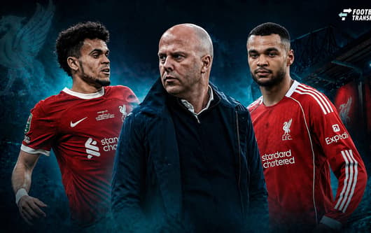 Arne Slot, Cody Gakpo, Luis Díaz, Liverpool