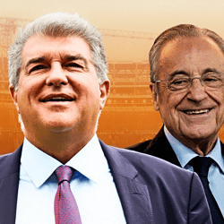 Joan Laporta, Florentino Perez, Barcelona