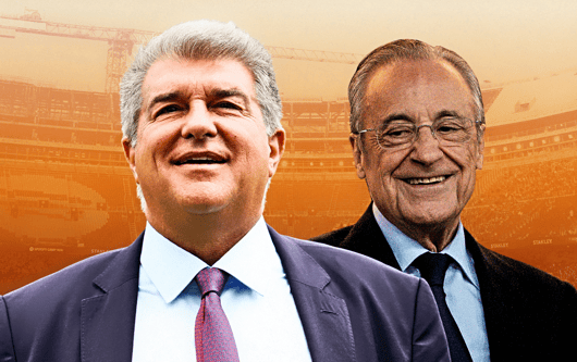 Joan Laporta, Florentino Perez, Barcelona