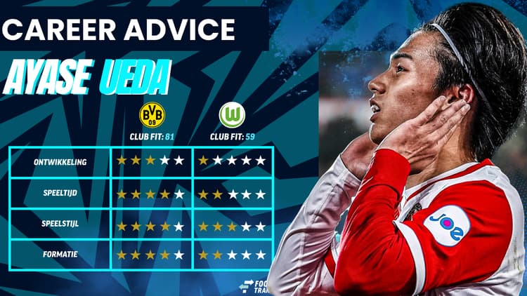 Borussia Dortmund is een veel betere match voor Ayase Ueda.