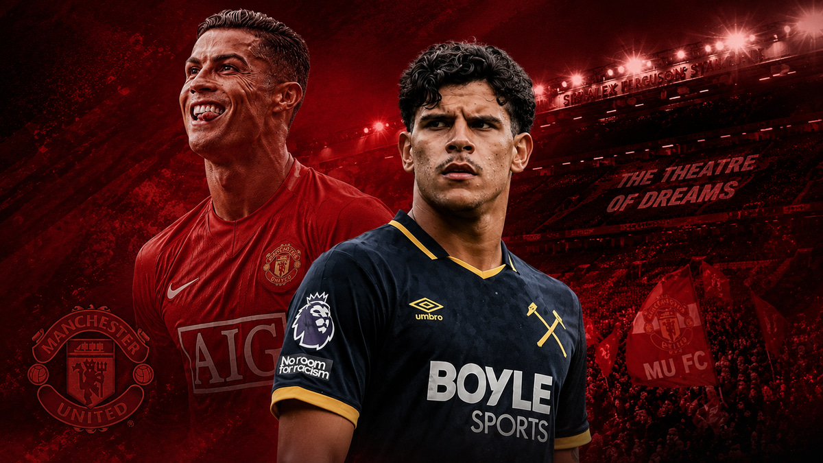 Cristiano Ronaldo, Mateus Fernandes, Man Utd