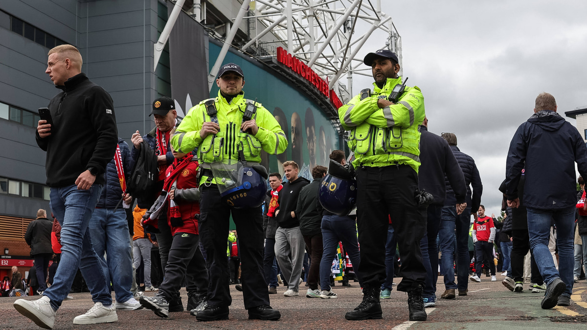 Police, Man Utd, Old Trafford