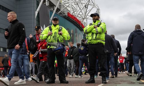 Police, Man Utd, Old Trafford
