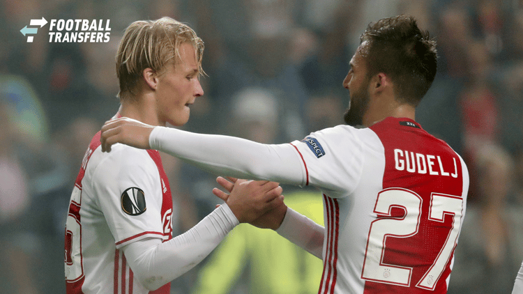 Nemanja Gudelj in dienst van Ajax.