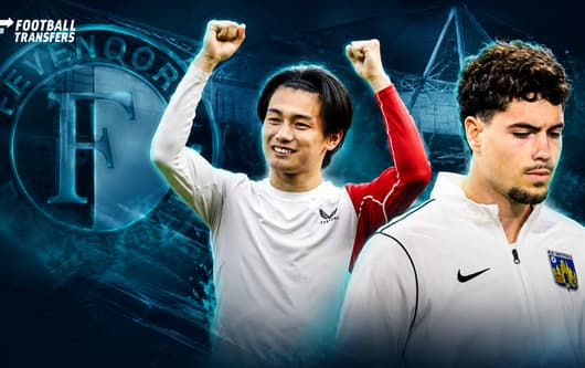 Nacho Ferri, Ayase Ueda, Feyenoord
