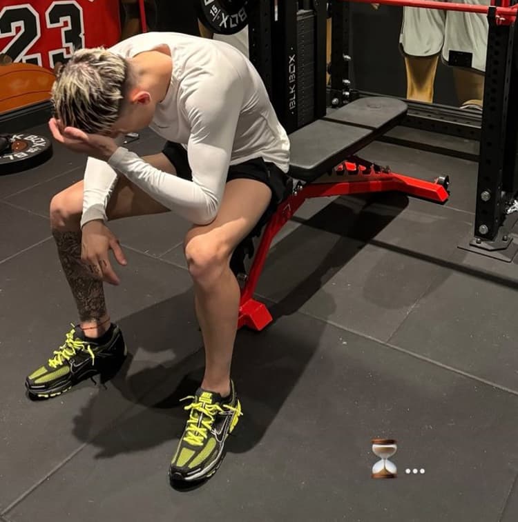 Garnacho's Instagram post