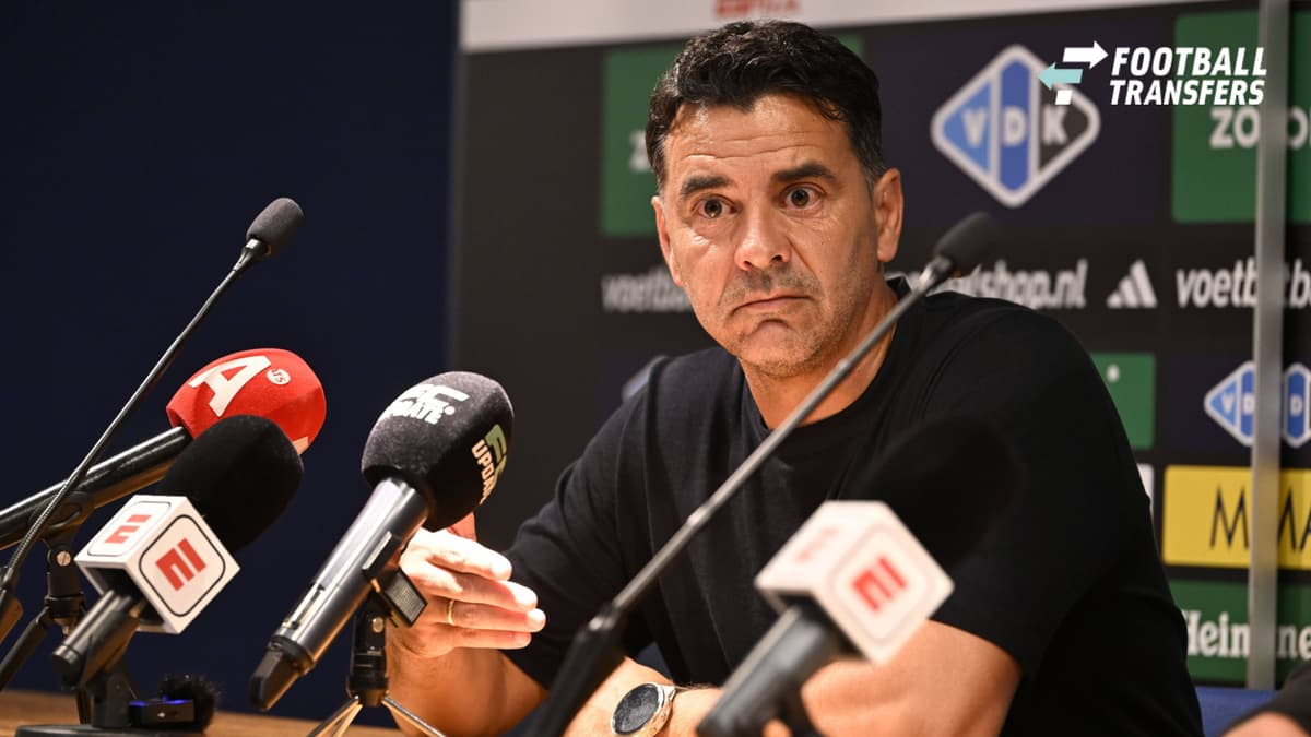 ZWOLLE - Ajax coach Michel Sanchez after the Dutch Eredivisie match between PEC Zwolle and AFC Ajax at the MAC3Park stadium on August 9, 2026 in Zwolle, the Netherlands. OLAF KRAAK ANP Eredivisie 2026 27 xVIxANPxSportx xxANPxIVx 565163516 originalFi...