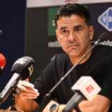 ZWOLLE - Ajax coach Michel Sanchez after the Dutch Eredivisie match between PEC Zwolle and AFC Ajax at the MAC3Park stadium on August 9, 2026 in Zwolle, the Netherlands. OLAF KRAAK ANP Eredivisie 2026 27 xVIxANPxSportx xxANPxIVx 565163516 originalFi...