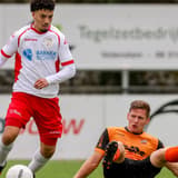 VOLENDAM , 19 09-2026 , KWABO Stadion , season 2026 2027 , Dutch Tweede divisie football , match between RKAV Volendam - Barendrecht , picture shows Aness Serghini RKAV Volendam - Barendrecht  x207256649x Copyright: