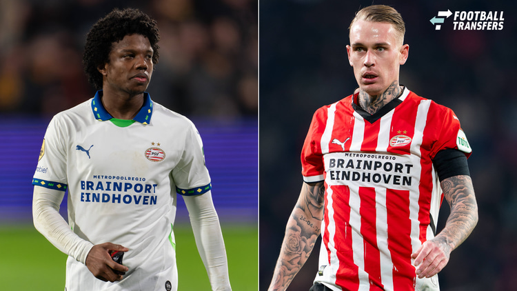 Tyrell Malacia en Rick Karsdorp doorliepen de jeugdopleiding van Feyenoord, waar zij ook doorbraken, maar kwamen via een tussenstap uiteindelijk bij PSV terecht.