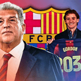 Joan Laporta, Anthony Gordon, Barcelona