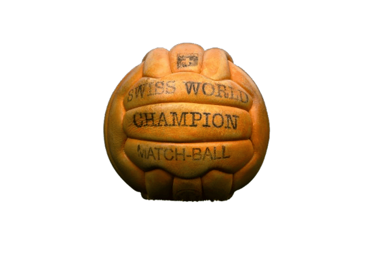 1954 World Cup match ball (Swiss World Champion)