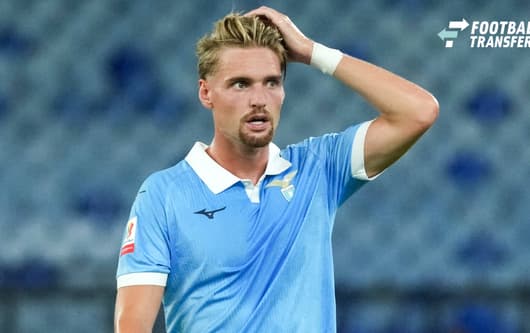Kenneth Taylor of SS Lazio during the Coppa Italia Frecciarossa A 2026 2027 football match between SS Lazio and Mantova at Stadio Olimpico in Rome (Italy), August 16, 2026. AntoniettaxBaldassarre