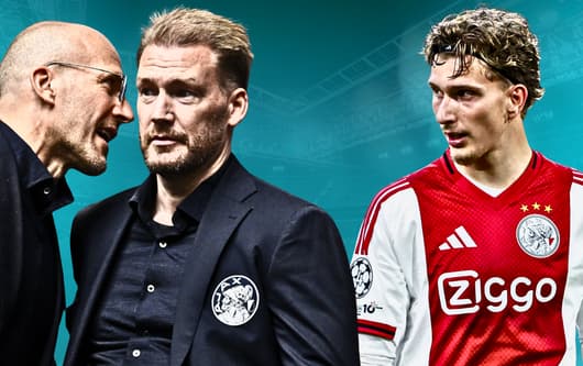 Mika Godts, Alex Kroes, Marijn Beuker, Ajax