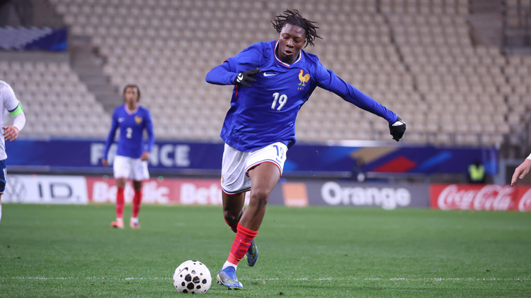 Mohamed Kader Meite: Rennes star in action for France U21