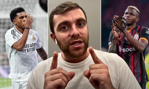 Rodrygo, Fabrizio Romano, Victor Osimhen