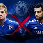 Kevin De Bruyne, Mohamed Salah, Chelsea