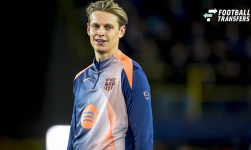 FC Barcelona, Barca midfielder Frenkie de Jong during the match Club Brugge vs FC Barcelona at the Jan Breydelstadion for the Champions League - League phase - Matchday 4 season 2025-2026 in BRUGES, Belgium on 5 november 2025, (photo by Marcel van D...