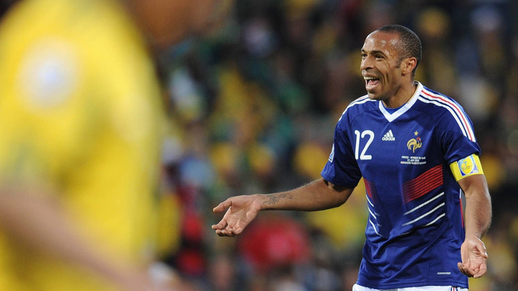 Thierry Henry, France, 2010 World Cup