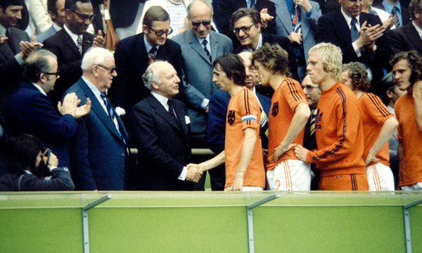 1974 World Cup final, the Netherlands, Johan Cruyff