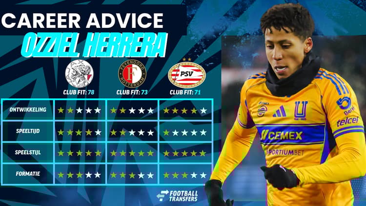 De Club Fits van Ozziel Herrera met Ajax, Feyenoord en PSV.