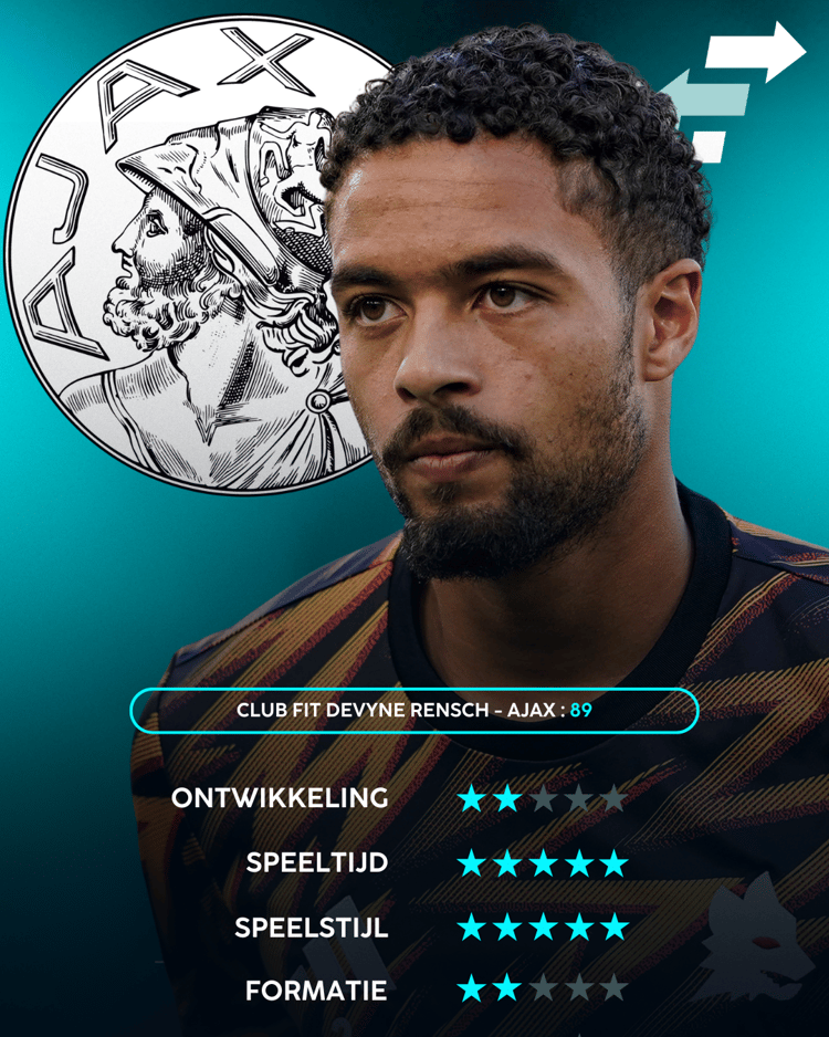 Devyne Rensch, Ajax, Career Advice