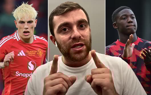 Fabrizio Romano, Alejandro Garnacho, Kobbie Mainoo