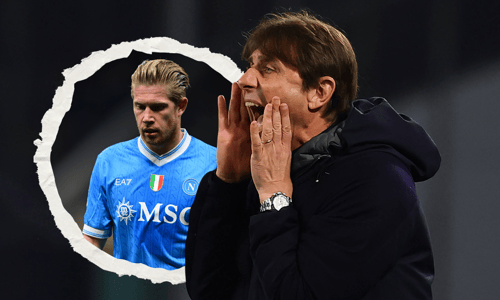 Antonio Conte, Kevin De Bruyne, Napoli