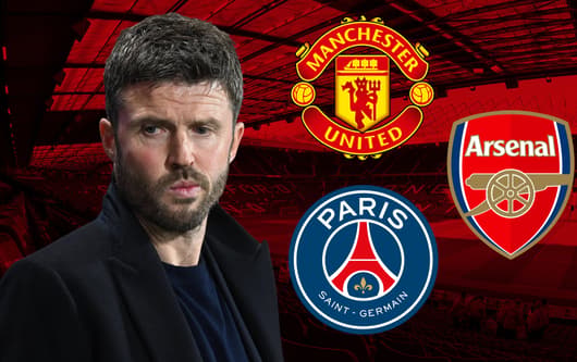 Michael Carrick Man Utd Arsenal PSG