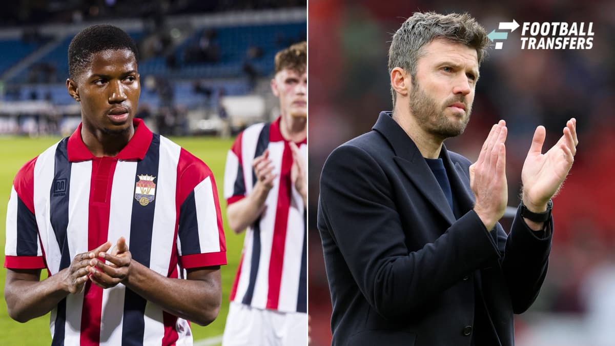 TILBURG , -05-09-2026 , Koning Willem II stadium , season 2026 2027 , Dutch Eredivisie football , match between Willem II and Excelsior Rotterdam , picture shows Willem II player Chido Obi disappointment final score 0-3 Willem II - Excelsior  x20652...
