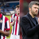 TILBURG , -05-09-2026 , Koning Willem II stadium , season 2026 2027 , Dutch Eredivisie football , match between Willem II and Excelsior Rotterdam , picture shows Willem II player Chido Obi disappointment final score 0-3 Willem II - Excelsior  x20652...