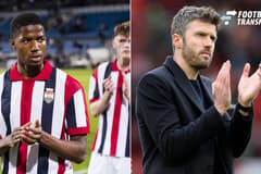 TILBURG , -05-09-2026 , Koning Willem II stadium , season 2026 2027 , Dutch Eredivisie football , match between Willem II and Excelsior Rotterdam , picture shows Willem II player Chido Obi disappointment final score 0-3 Willem II - Excelsior  x20652...